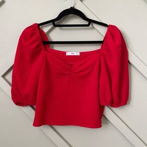 Mango Red Top
